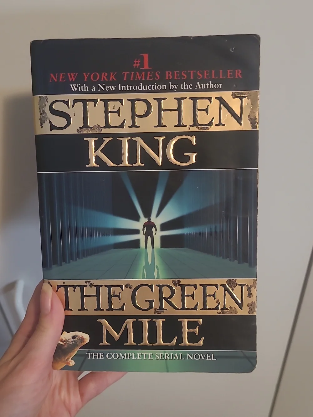Stephen King The Green Mile Paperback - Green and Black Cover